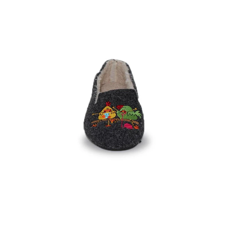 LA MAISON DE L'ESPADRILLE Chaussons Ballerines Pour Femme 6007 3 LA MAISON DE L'ESPADRILLE Chaussons Ballerines Pour Femme 6007 – Image 3