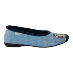 LA MAISON DE L'ESPADRILLE Chaussons Ballerines Pour Femme 6041 -Chaussures Pour Femmes 6041 6