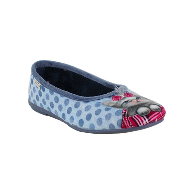 LA MAISON DE L'ESPADRILLE Chaussons Ballerines Pour Femme 6058 2 LA MAISON DE L'ESPADRILLE Chaussons Ballerines Pour Femme 6058 – Image 2