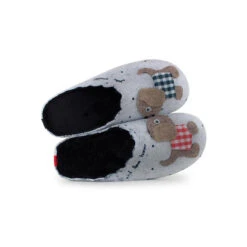 LA MAISON DE L'ESPADRILLE Chaussons Mules Pour Femme 9057 -Chaussures Pour Femmes 9057 4