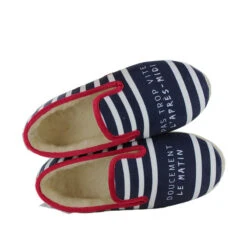 CHAUSSE MOUTON Charentaises Pour Femme Message -Chaussures Pour Femmes charentaise fantaisie message 3