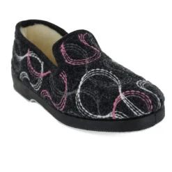 LA MAISON DE L'ESPADRILLE Charentaises Pour Femme 7640 -Chaussures Pour Femmes charentaise femme 7640 13