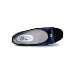 EXCELLENCE By SEMELFLEX Chaussons Ballerines Pour Femme Pompadour -Chaussures Pour Femmes chaussons ballerines pompadour 10