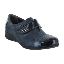 SUAVE Chaussures à Velcro Confortables Femme Dallas 7510T -Chaussures Pour Femmes dallas 7510t 7