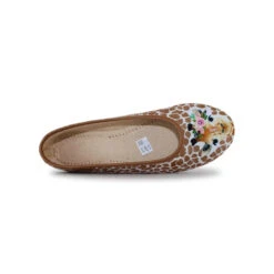 LA MAISON DE L'ESPADRILLE Chaussons Ballerines Pour Femme Girafe (2013) -Chaussures Pour Femmes girafe 2013 4