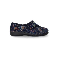 FARGEOT Chaussons Fourrés Pour Femme Tanzanite